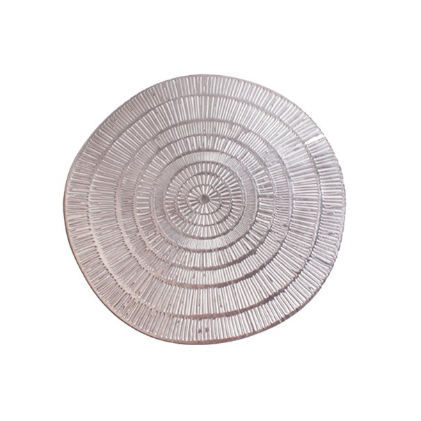 Zilveren plaat hieronder