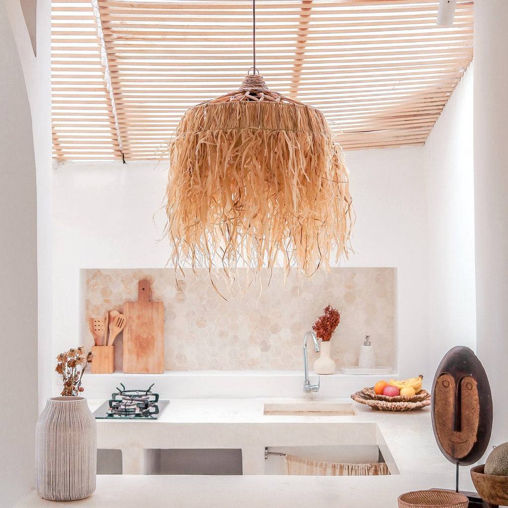 Liv · Raffia hanglamp