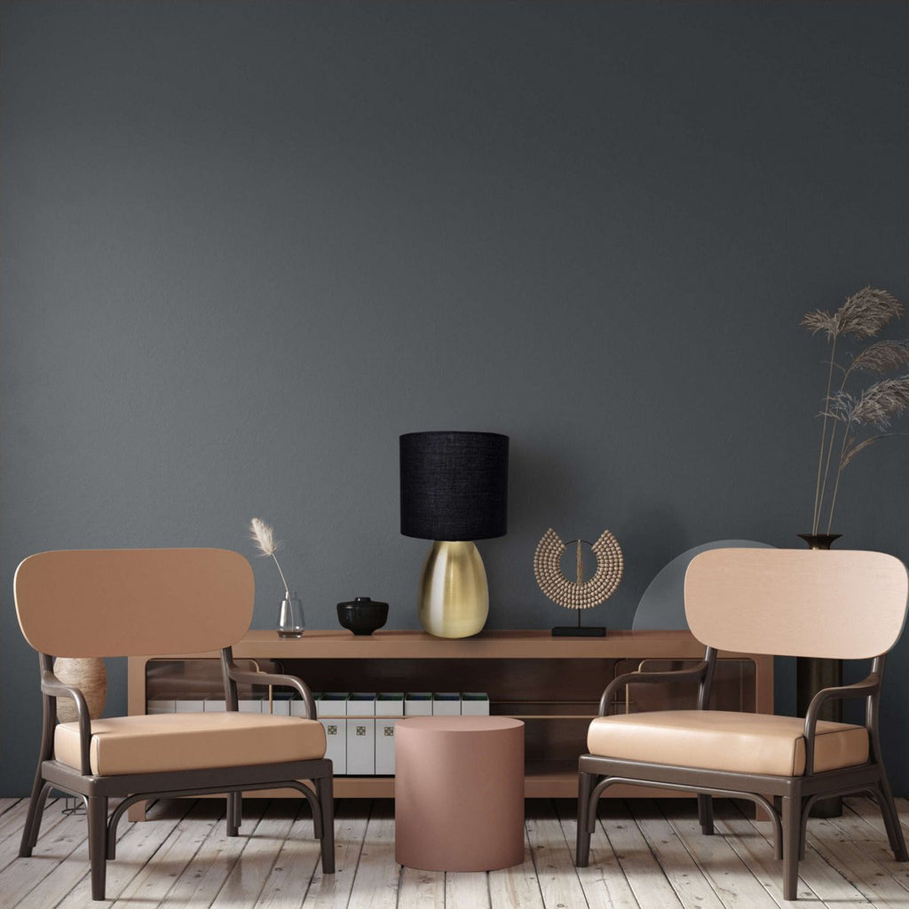 Liv · Metalen tafellamp — 33cm goud/zwart