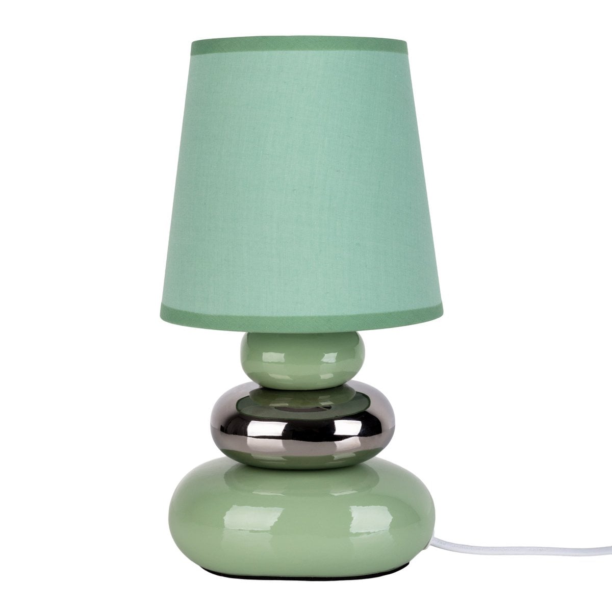 Liv · Houten tafellamp met linnen kap