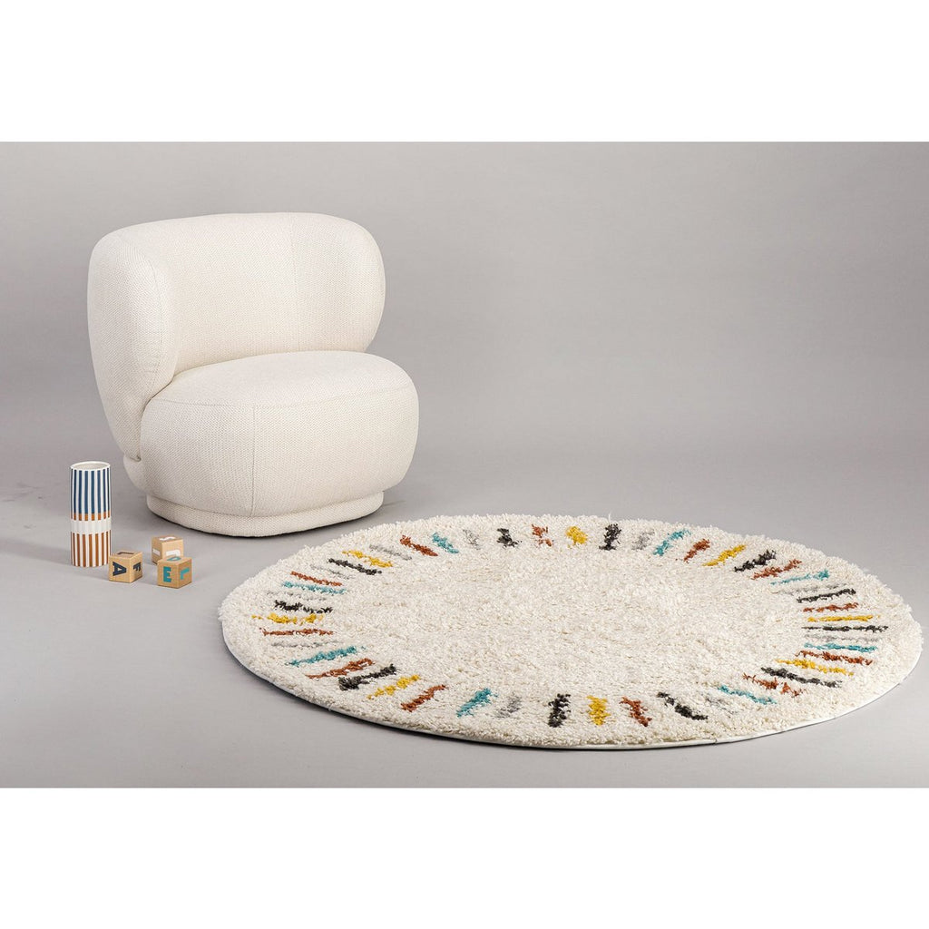 ARPEGE zacht rond kindervloerkleed