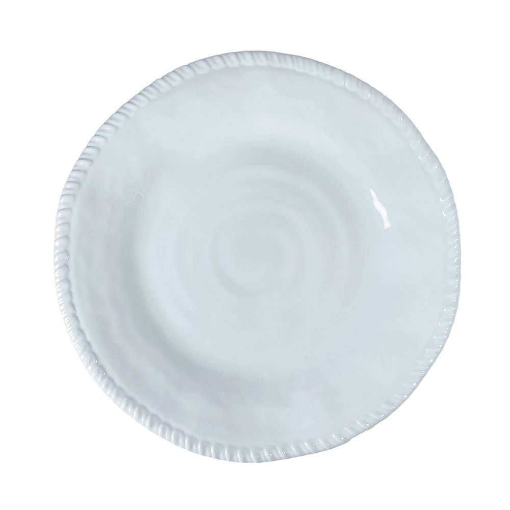 Platte plaat in wit melamine touw 28x28x2.5 cm
