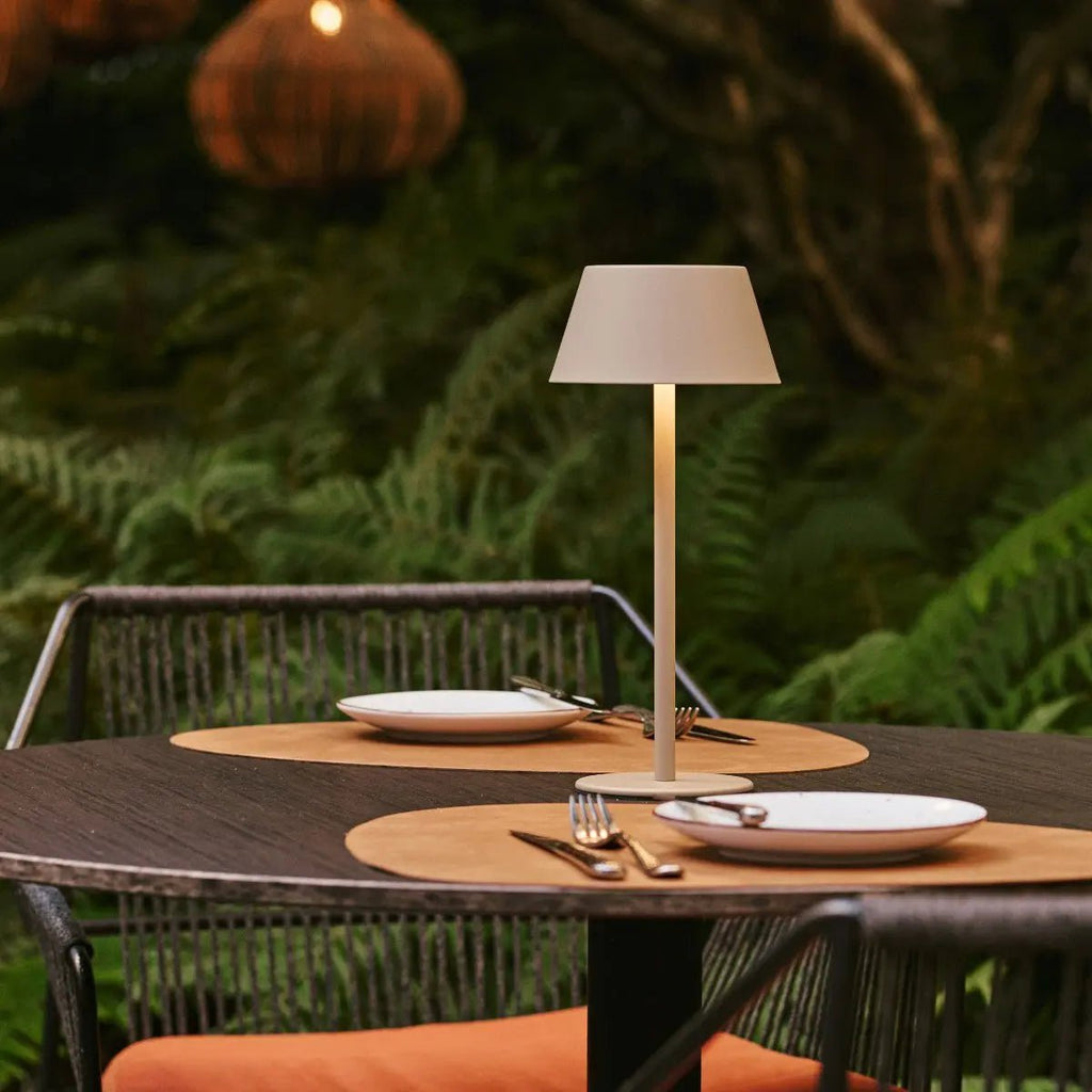 Milou Koala Brown - tafellamp zonder kabel L Modern, Design & 3 Light Modi