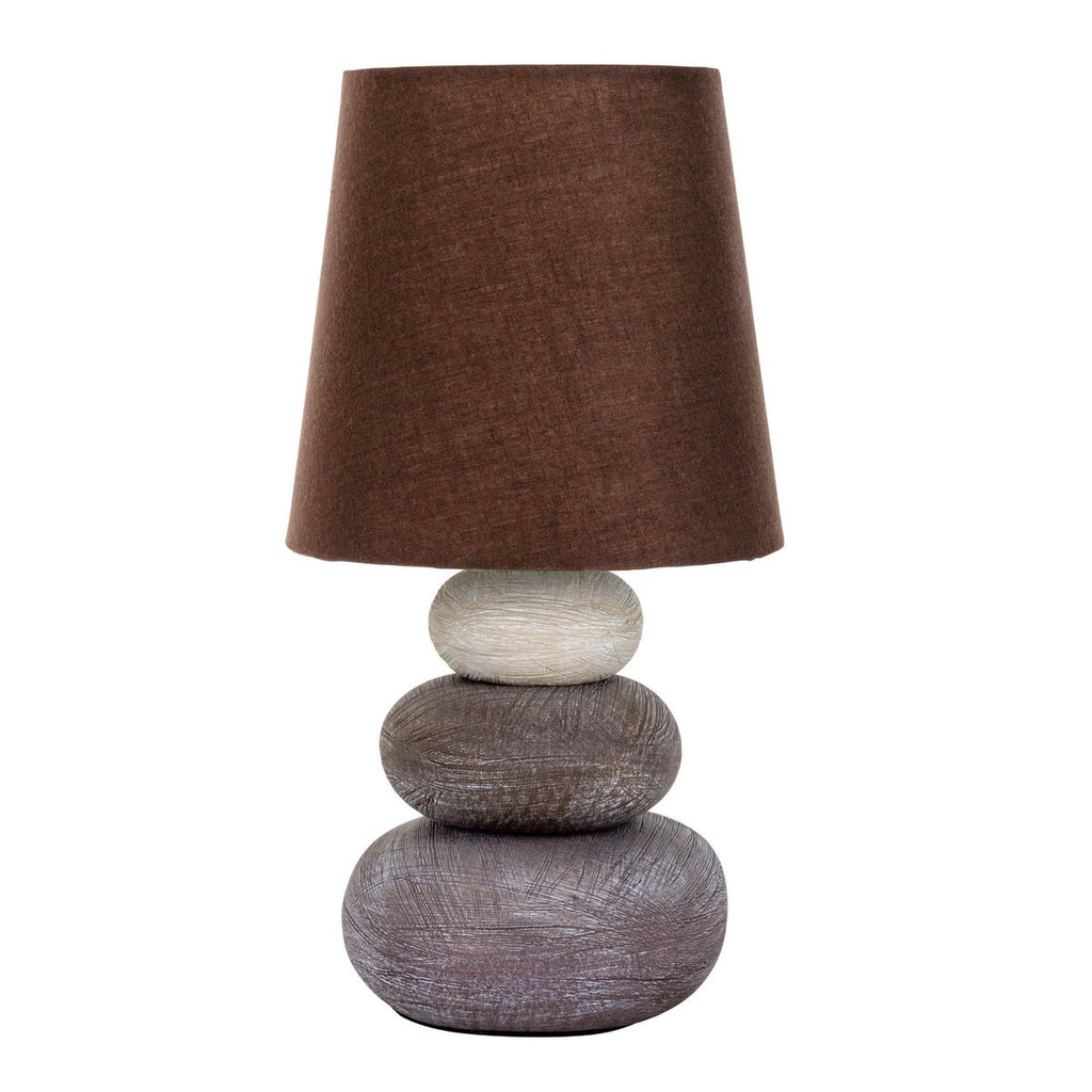 Liv · Houten tafellamp met linnen kap