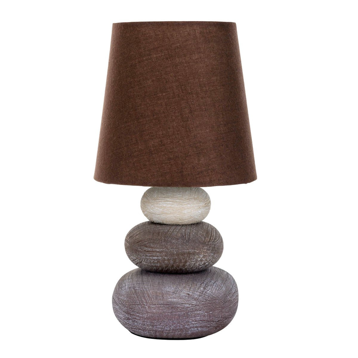 Liv · Houten tafellamp met linnen kap