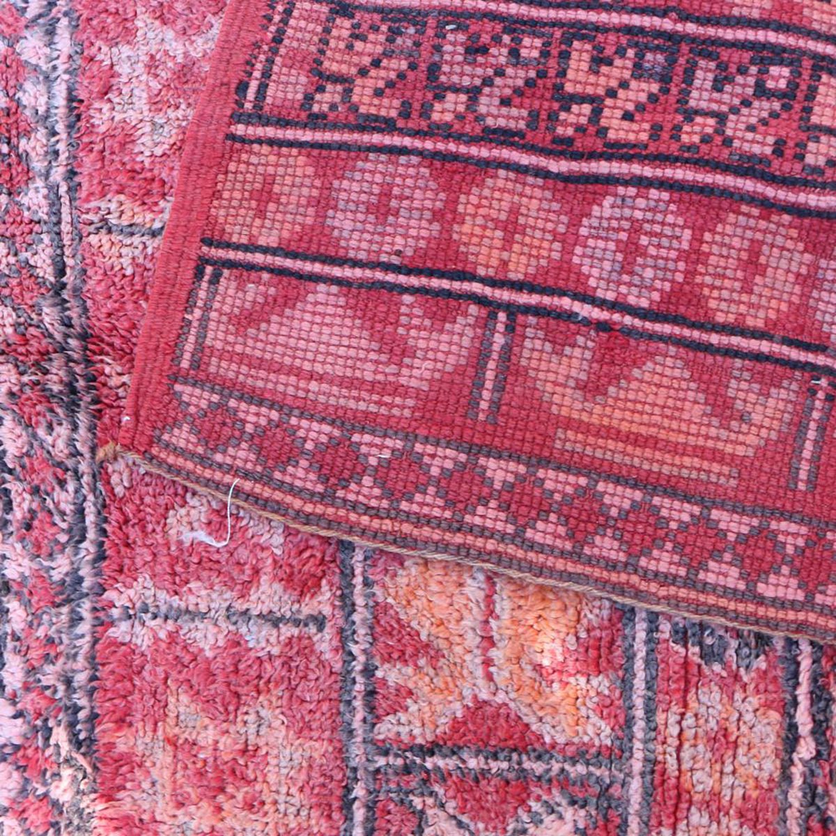 Marokkaans berber tapijt pure wol 182 x 335 cm