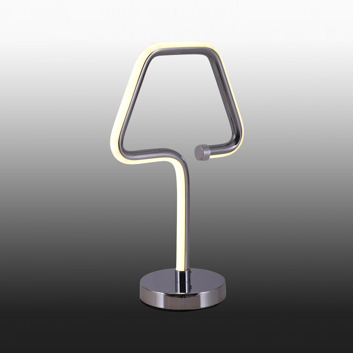 Liv · Metalen tafellamp — chroom