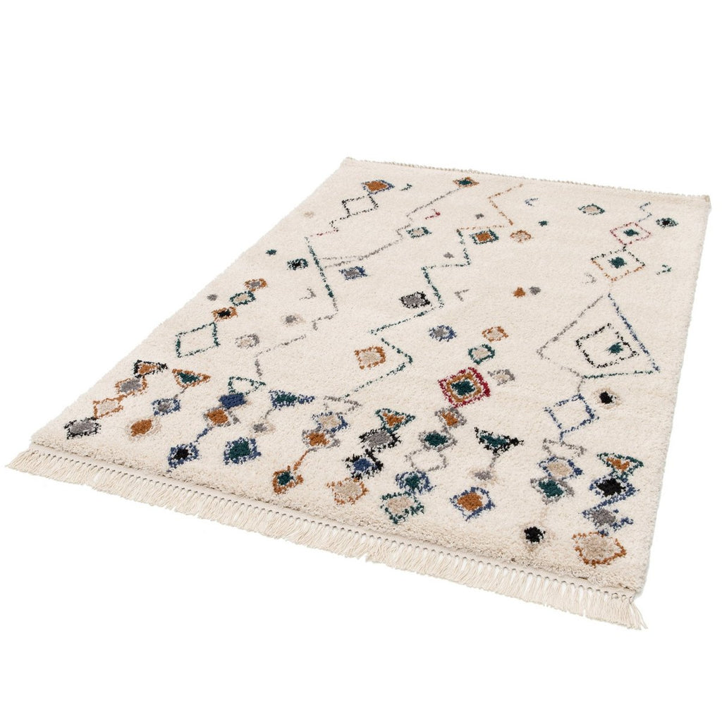 Etnisch tapijt met franjes Inspiratie Bedouine Mogador