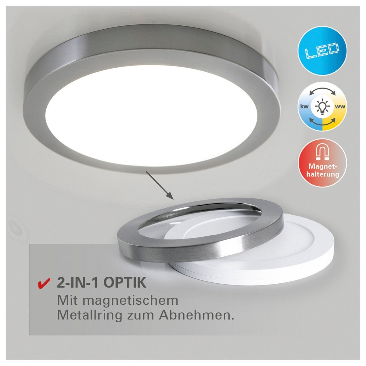 Liv · Metalen plafondlamp