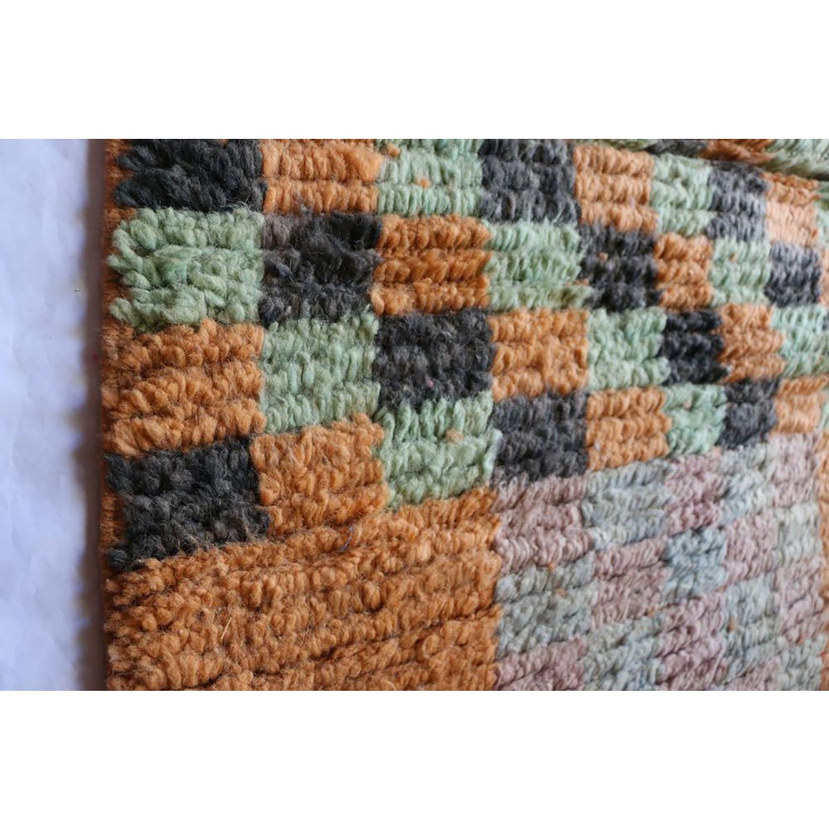 Berber Corridor tapijt boujad gekleurd 78 x 743 cm