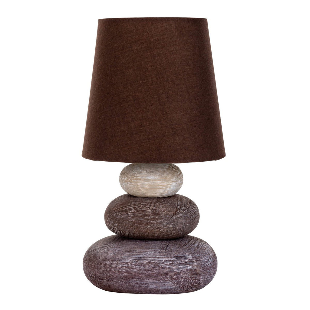 Liv · Houten tafellamp met linnen kap