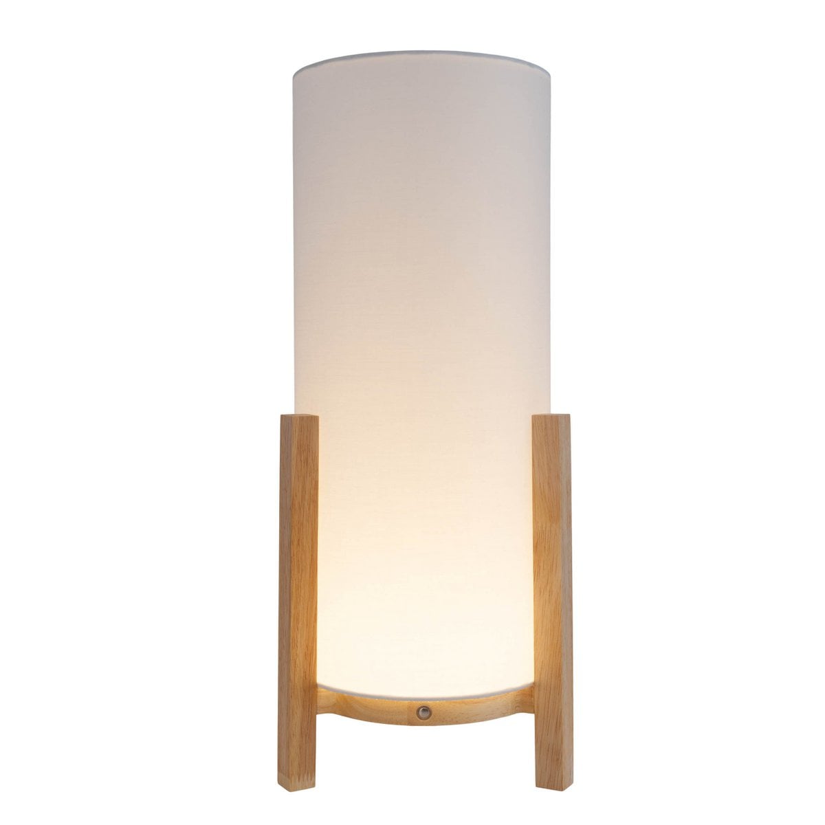 Liv · Touch-dimbare tafellamp — 48cm wit/natuur