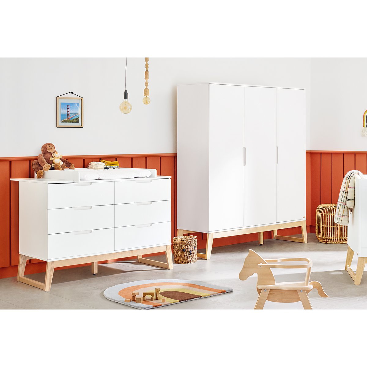 Garderobe "brug" groot