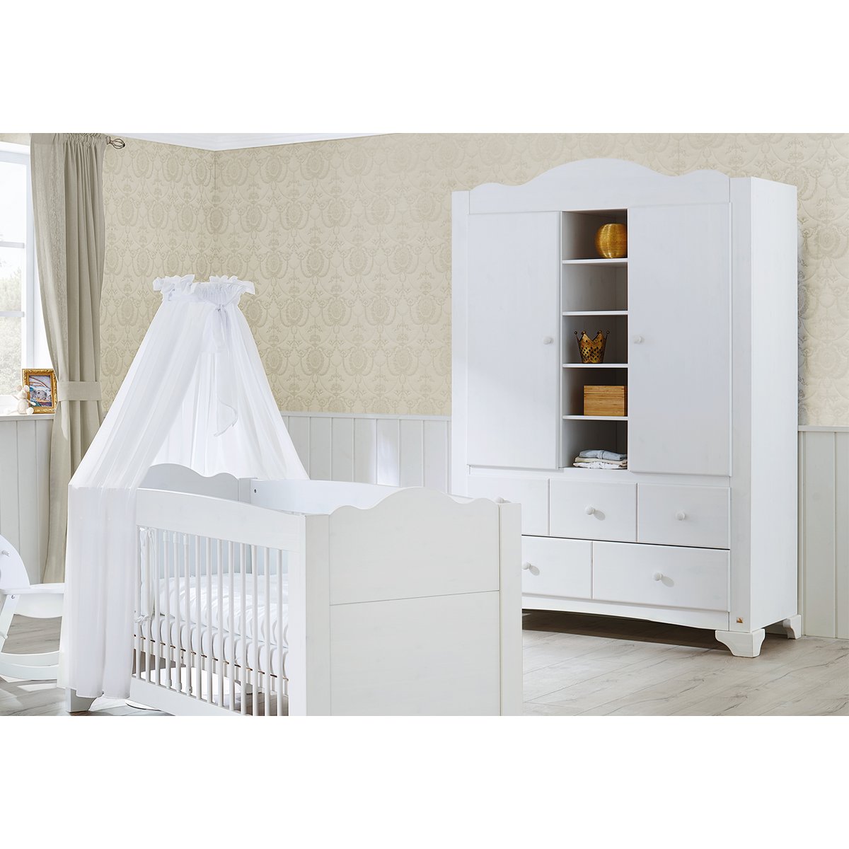 Garderobe "pino" groot