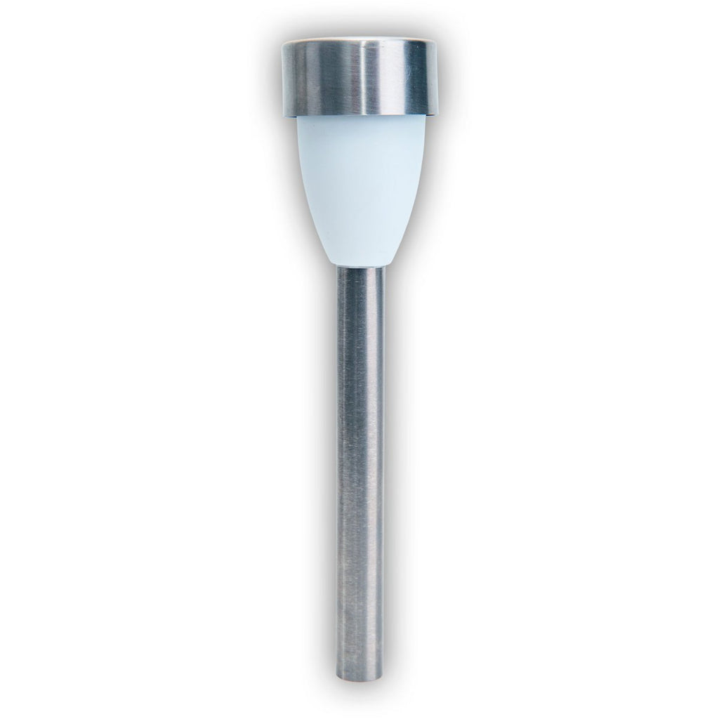 6 Set LED LED Solar Outer Light met aarde spies gemaakt van roestvrijstalen gekleurd metaal en plastic, met geïntegreerde LED