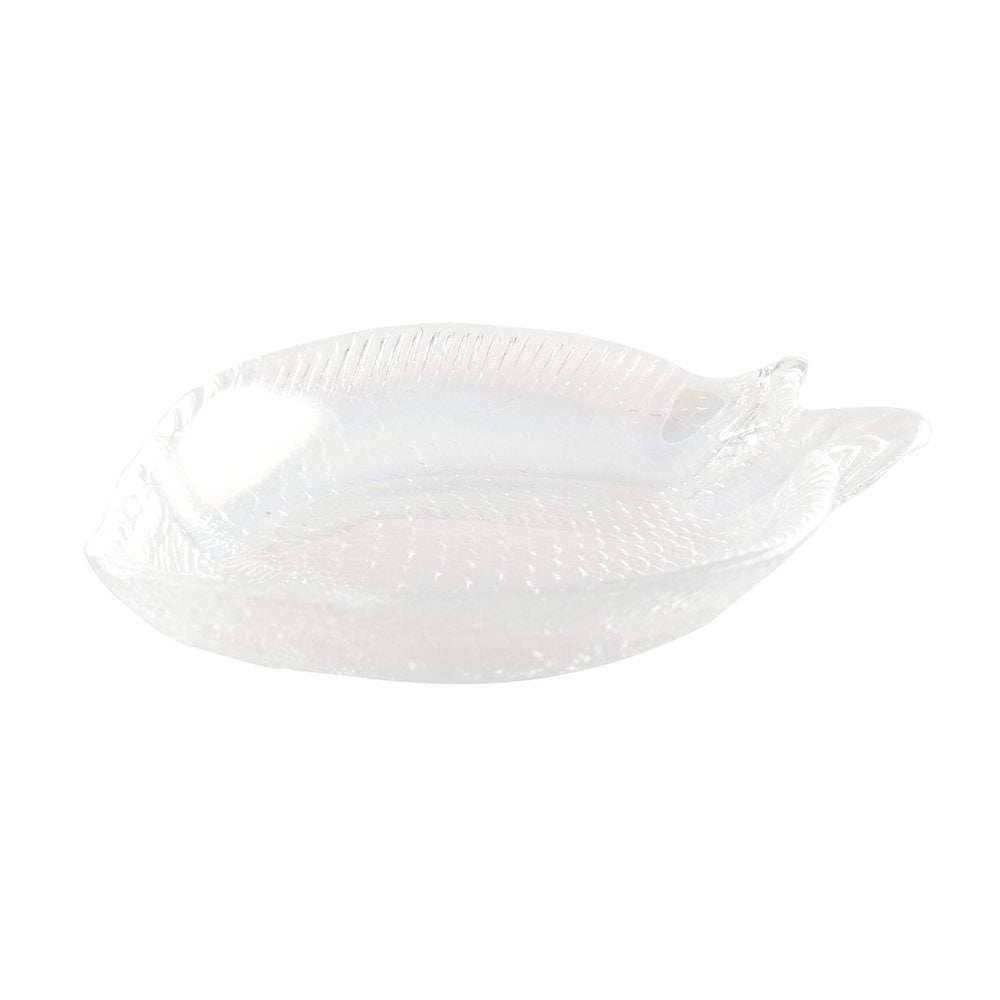 Glanzend glas visbeker 26x22,5 cm