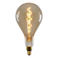 LED -lamp "Dilly Max", 5 watt, gloeilamp gemaakt van metaal en glas, warm wit, E27 Socket LED, decoratieve LED -lamp ca.