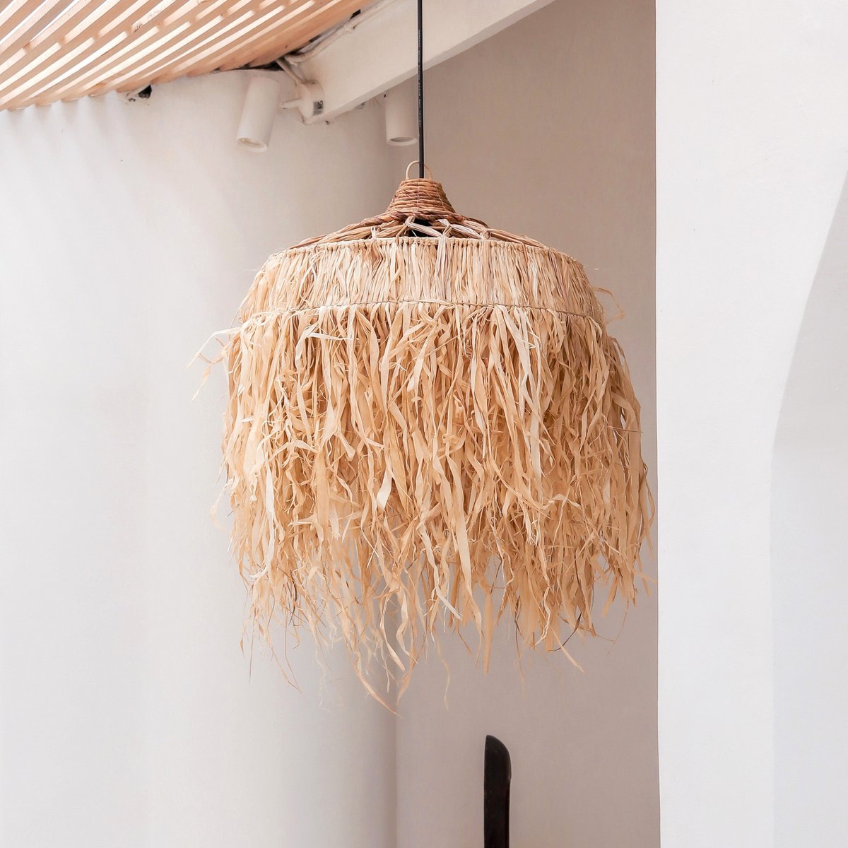 Liv · Raffia hanglamp