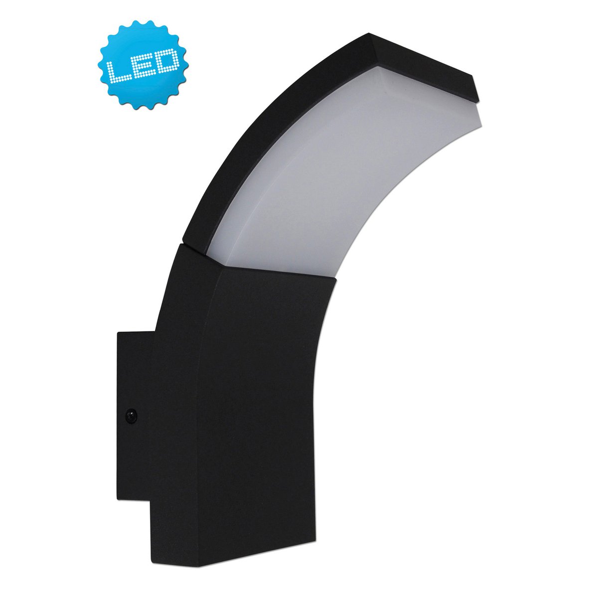 Liv · LED-buiten-wandlamp — antraciet