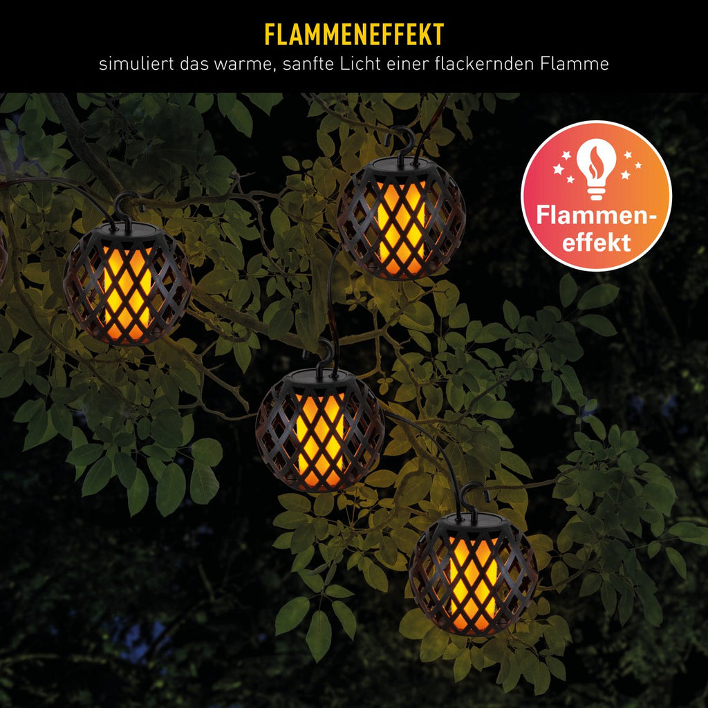 Liv · Solar-lichtketen met vlameffect