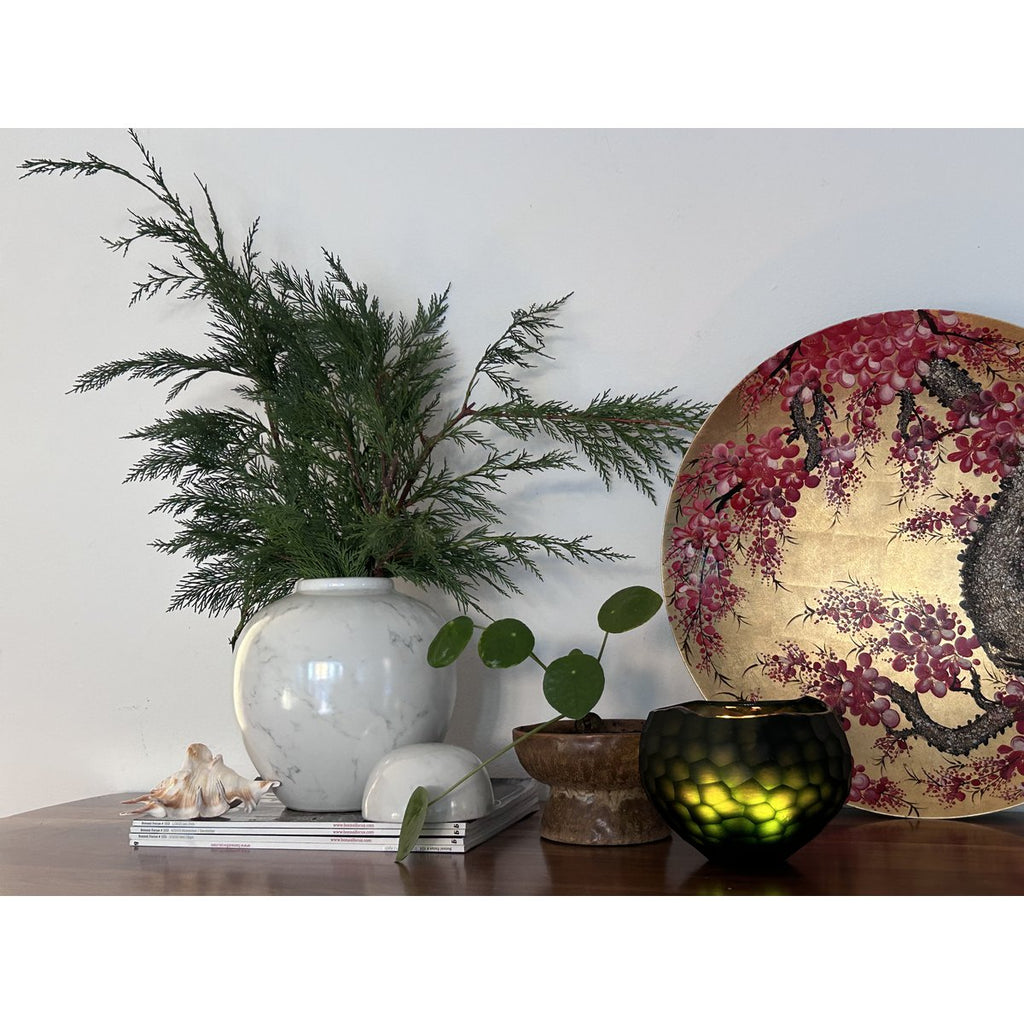 Een gemberpot van Amerikaans porselein, halverwege de 20e eeuw, Big H*28W*25