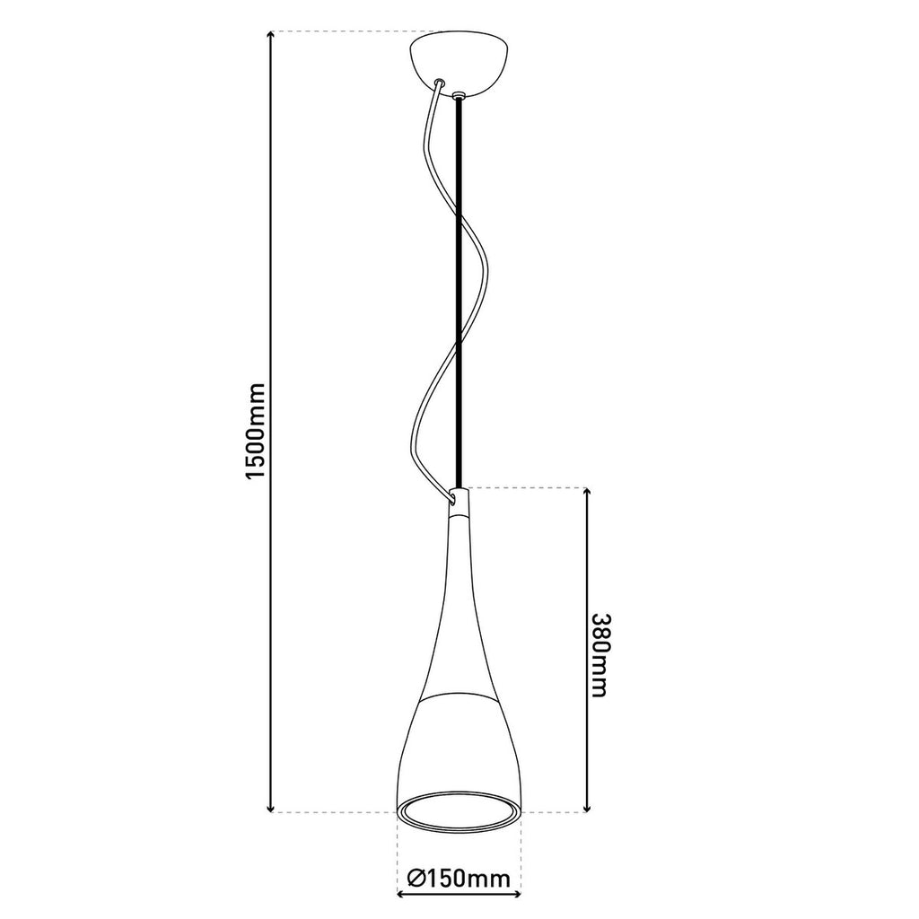 Liv · Houten hanglamp