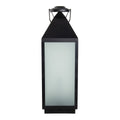 Liv · Glazen decoratielamp — zwart