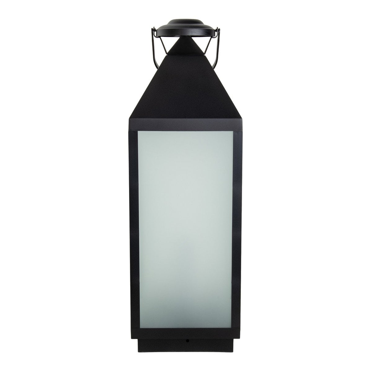 Liv · Glazen decoratielamp — zwart