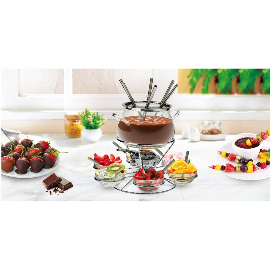 Fondue -service voor 6 personen