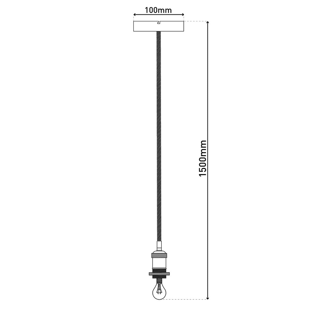Liv · Messing hanglamp