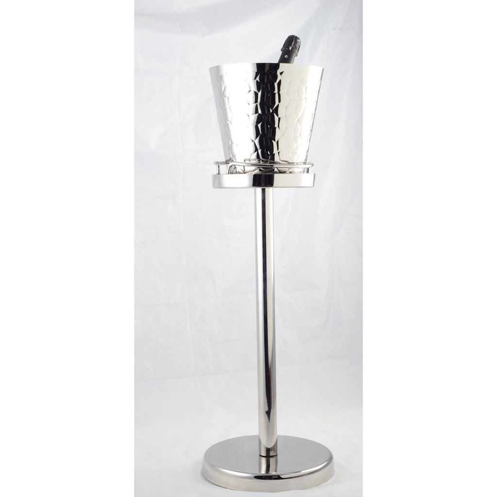 Champagne -emmer op voet 23x23x80cm