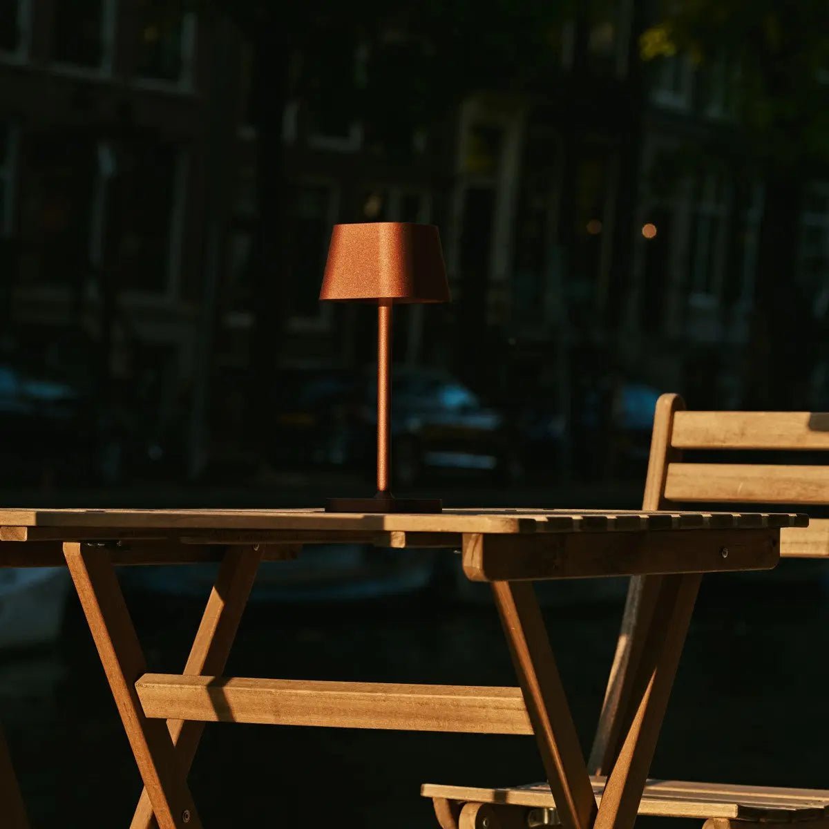 Ava Bronze - Oplaadbare tafellamp | Stijlvol, draadloos en dimbaar