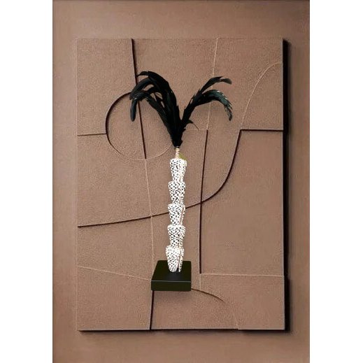 Papua tiger shell with veren on stand（5 shell)