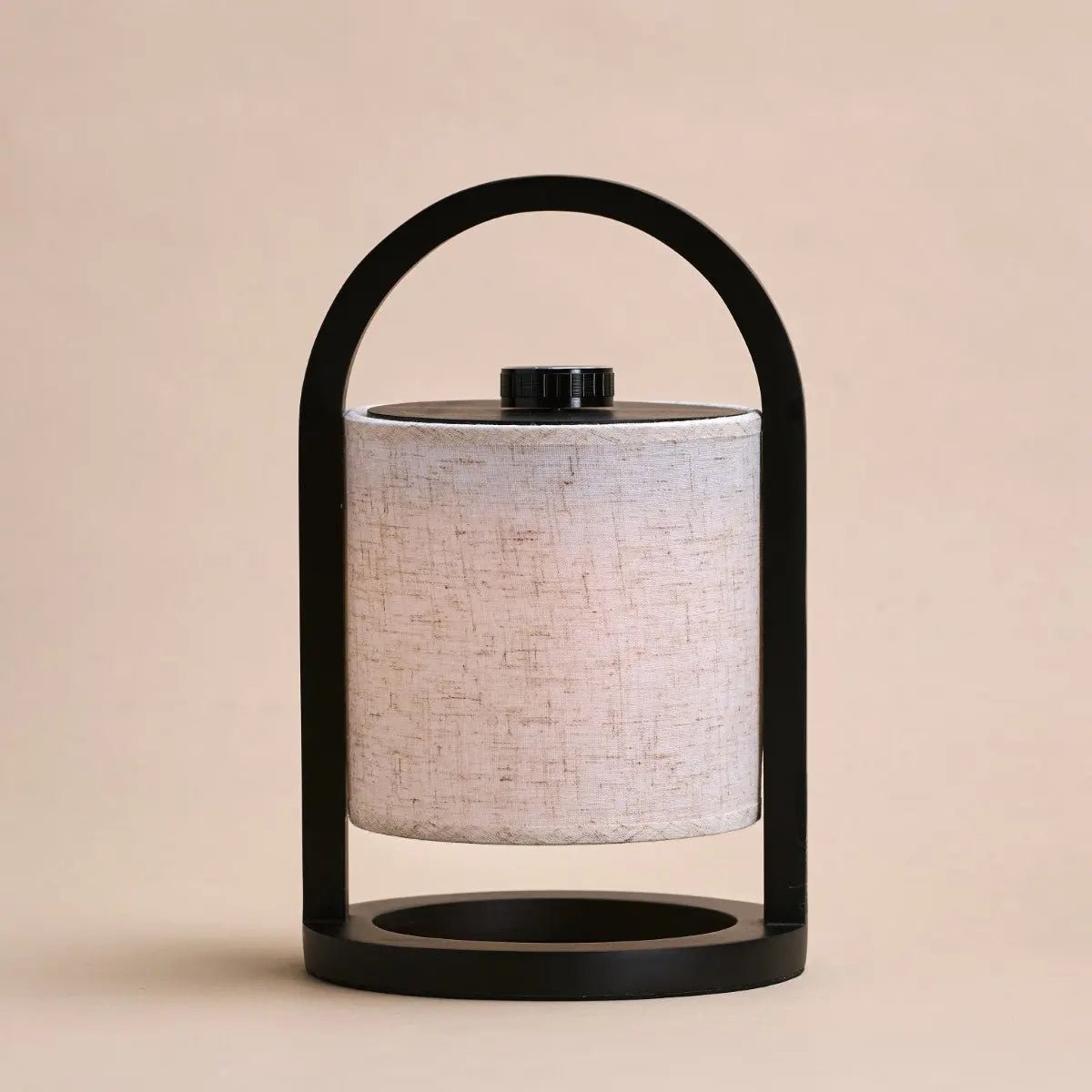 River Black draadloze houten lamp – Oplaadbaar en dimbaar