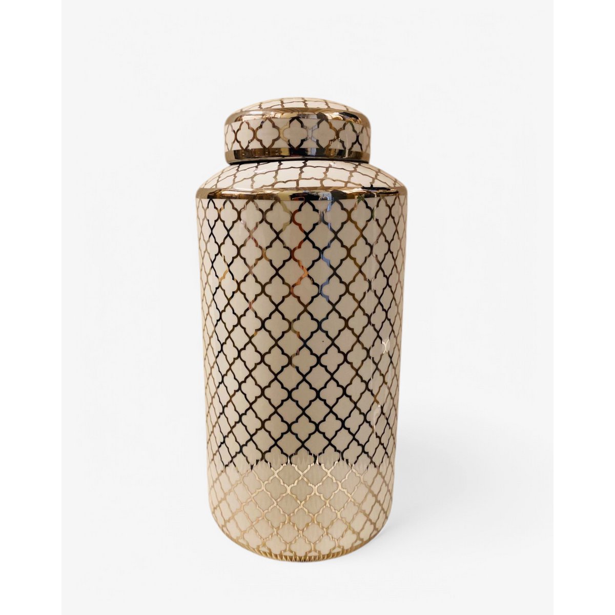 Keramische pot White Gold (Big Size: H*35 W*15)