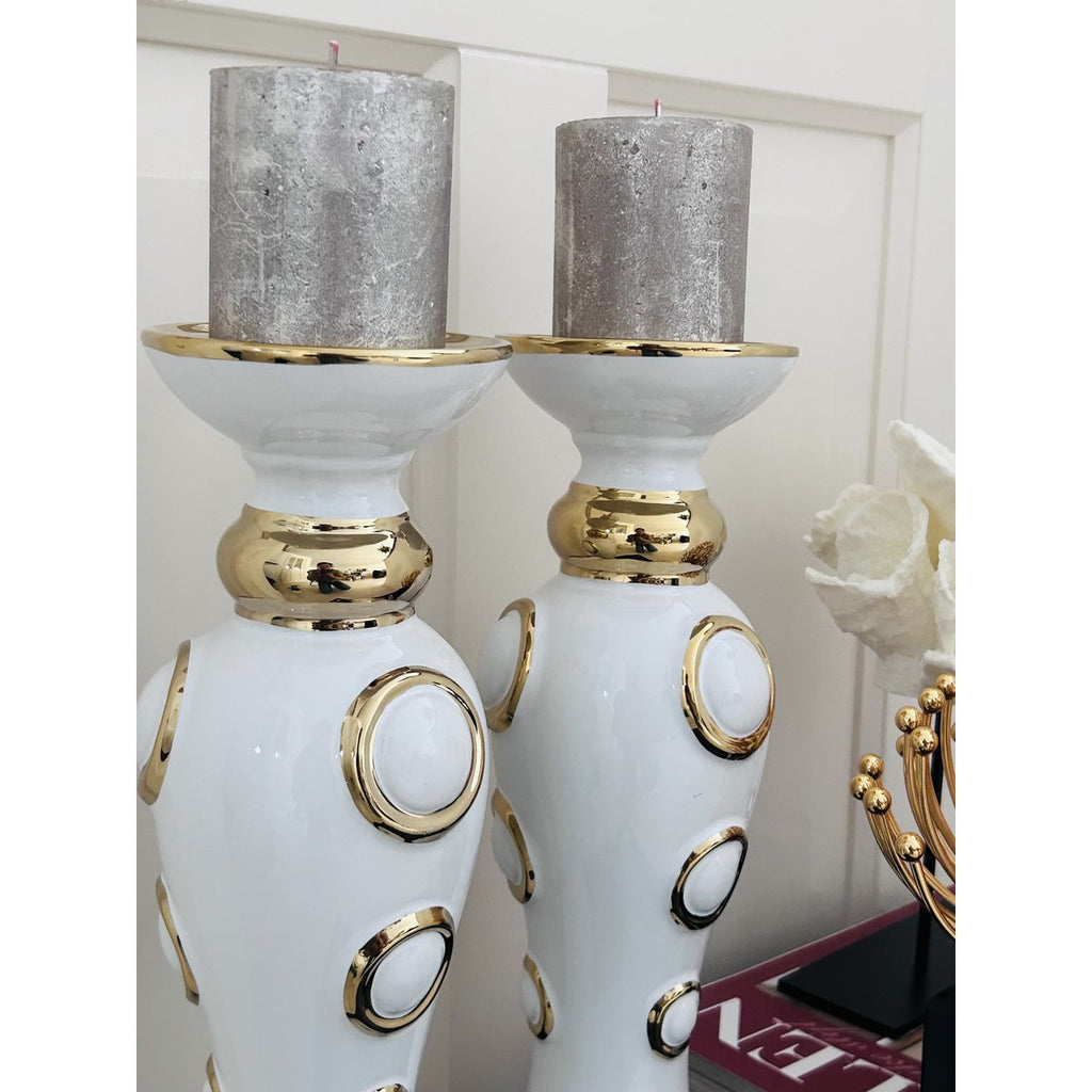 Set van 2 stuks cirkelkaarshouder Maat: H:34cm B:11cm