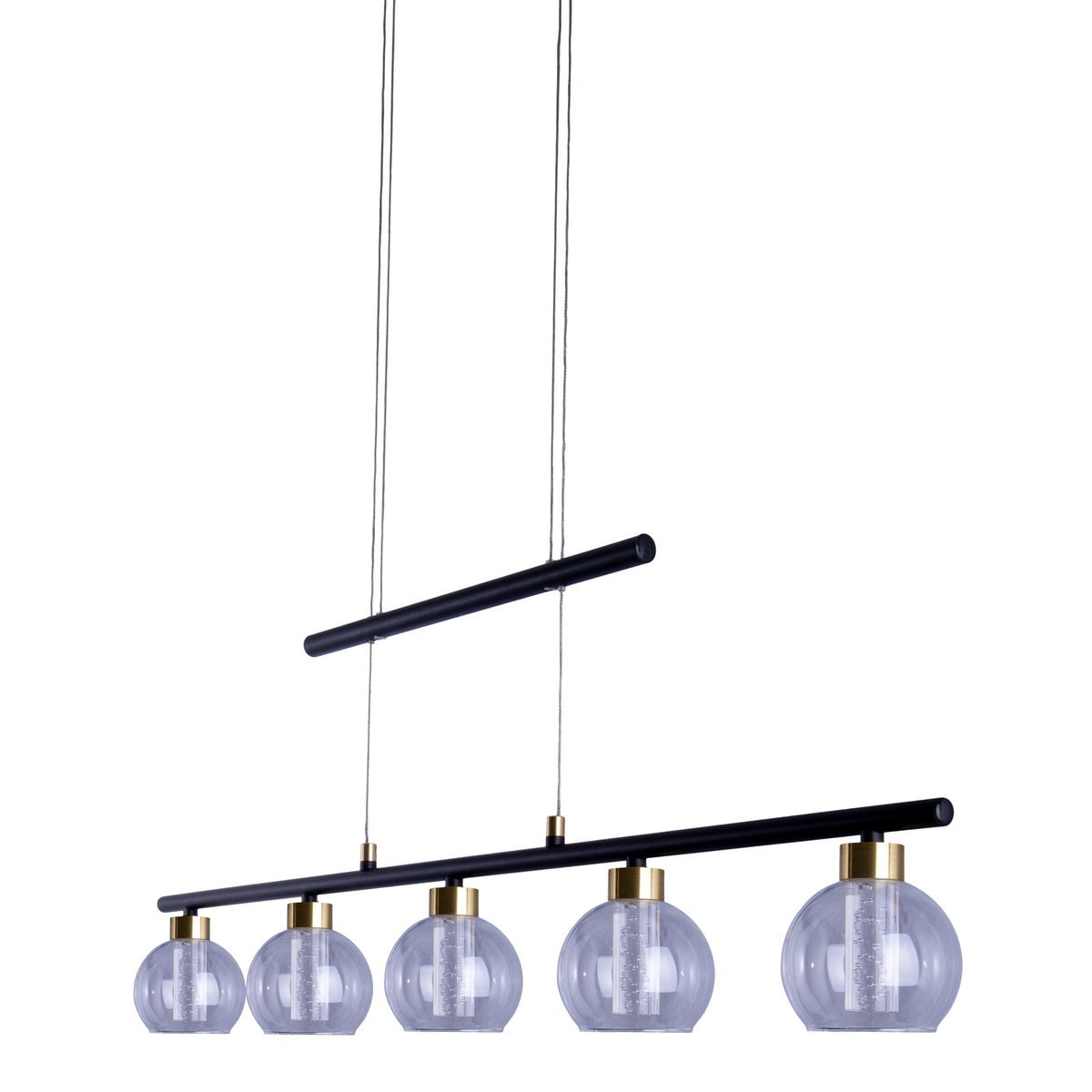 Liv · Messing hanglamp — zwart
