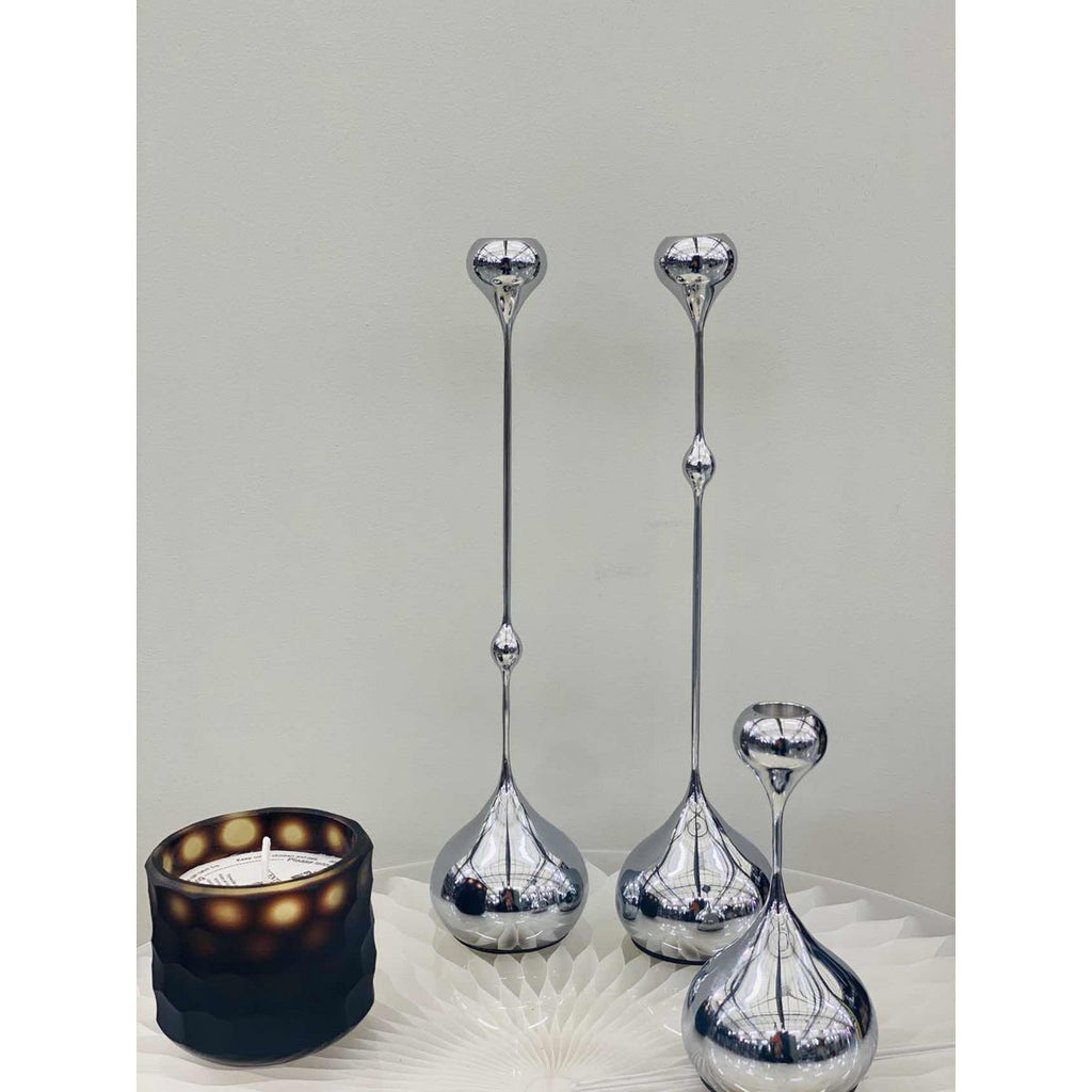 Tender Kandelaar L Afmeting: H 34cm x D 3,15x B 7cm