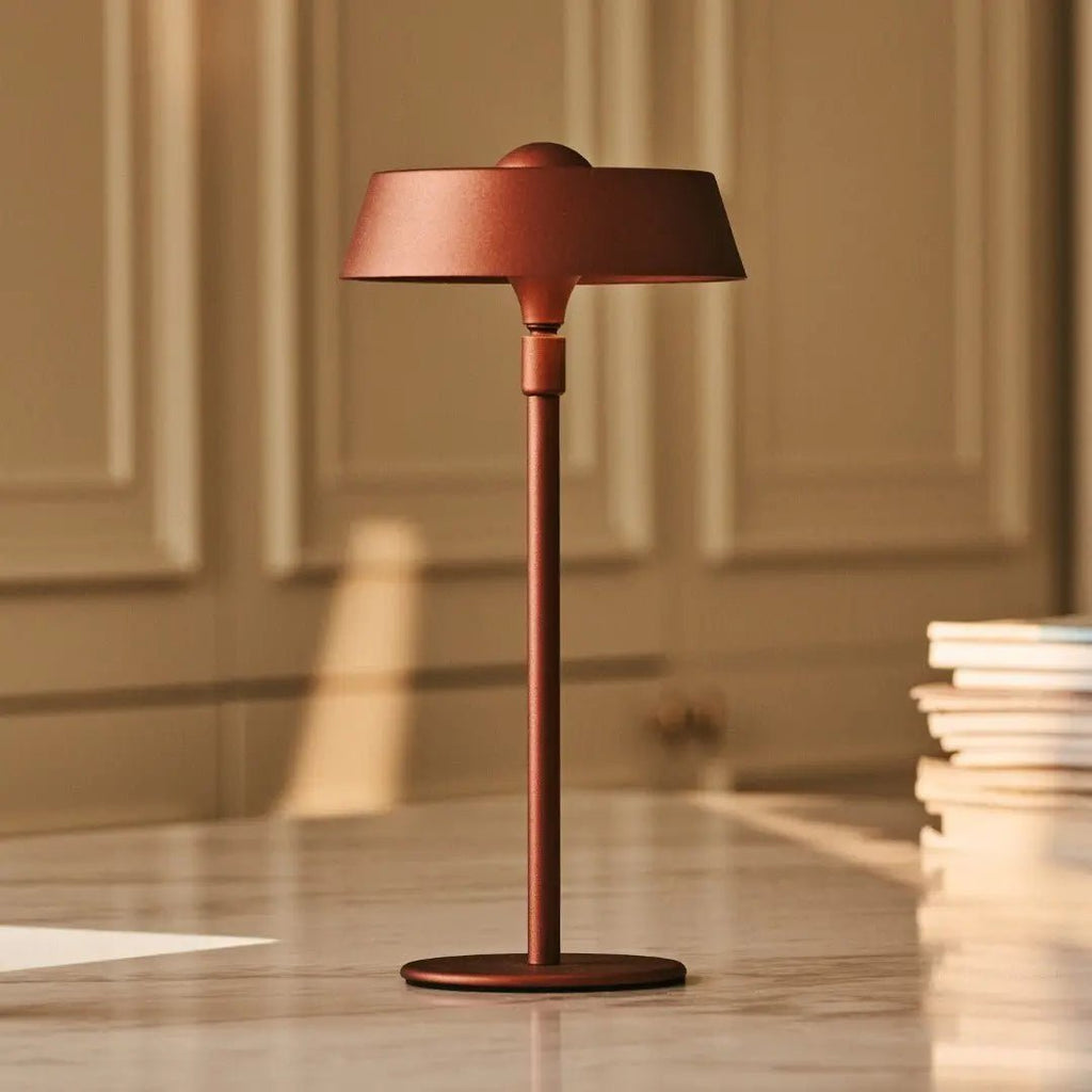 Luca Bronze - USB -oplaadbare lamp L Minimalistisch, speels en dimpelbaar