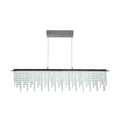 Liv · Houten hanglamp — chroom