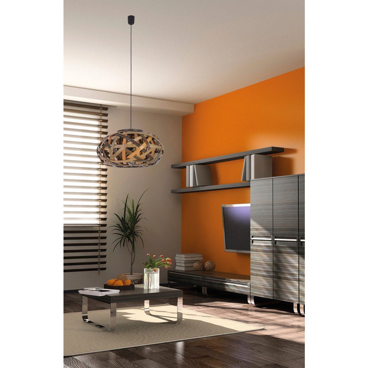 Liv · Decoratieve mand-lamp