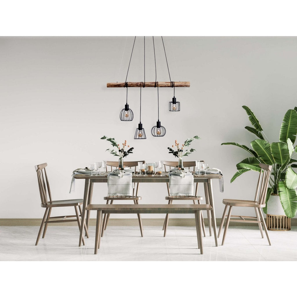 Liv · Messing hanglamp — zwart