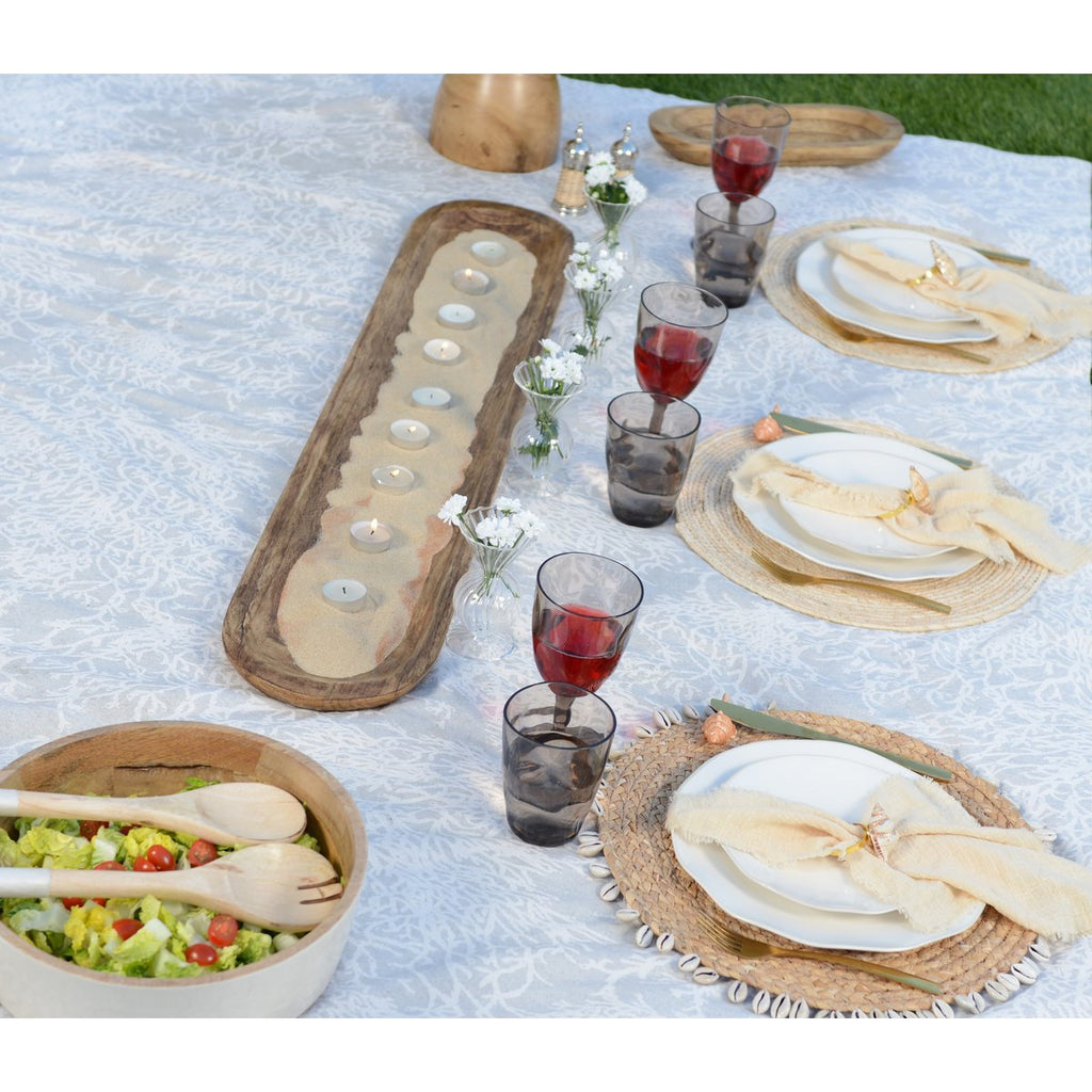 Acrylbruine wijnglazen - veel van 6