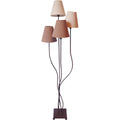 Liv · Vloerlamp met textielen kap — naturel
