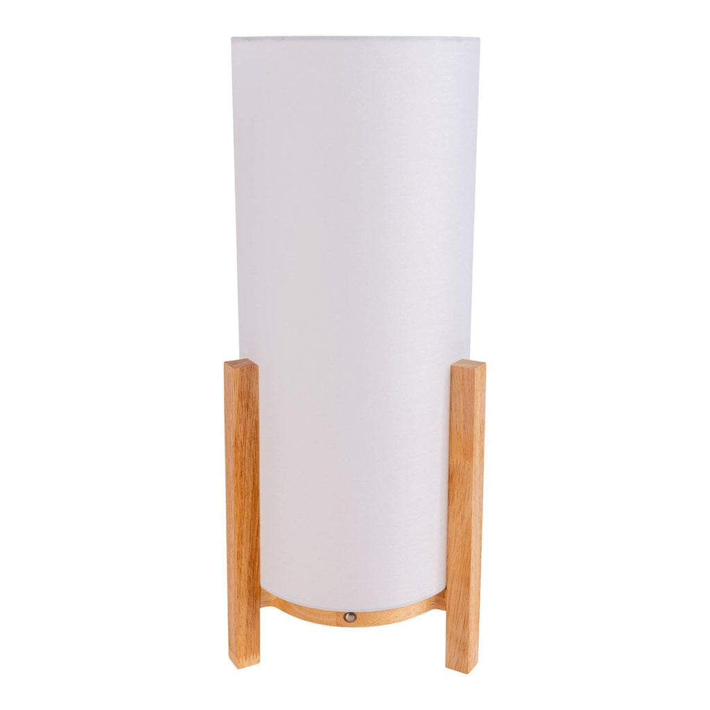 Liv · Touch-dimbare tafellamp — 48cm wit/natuur
