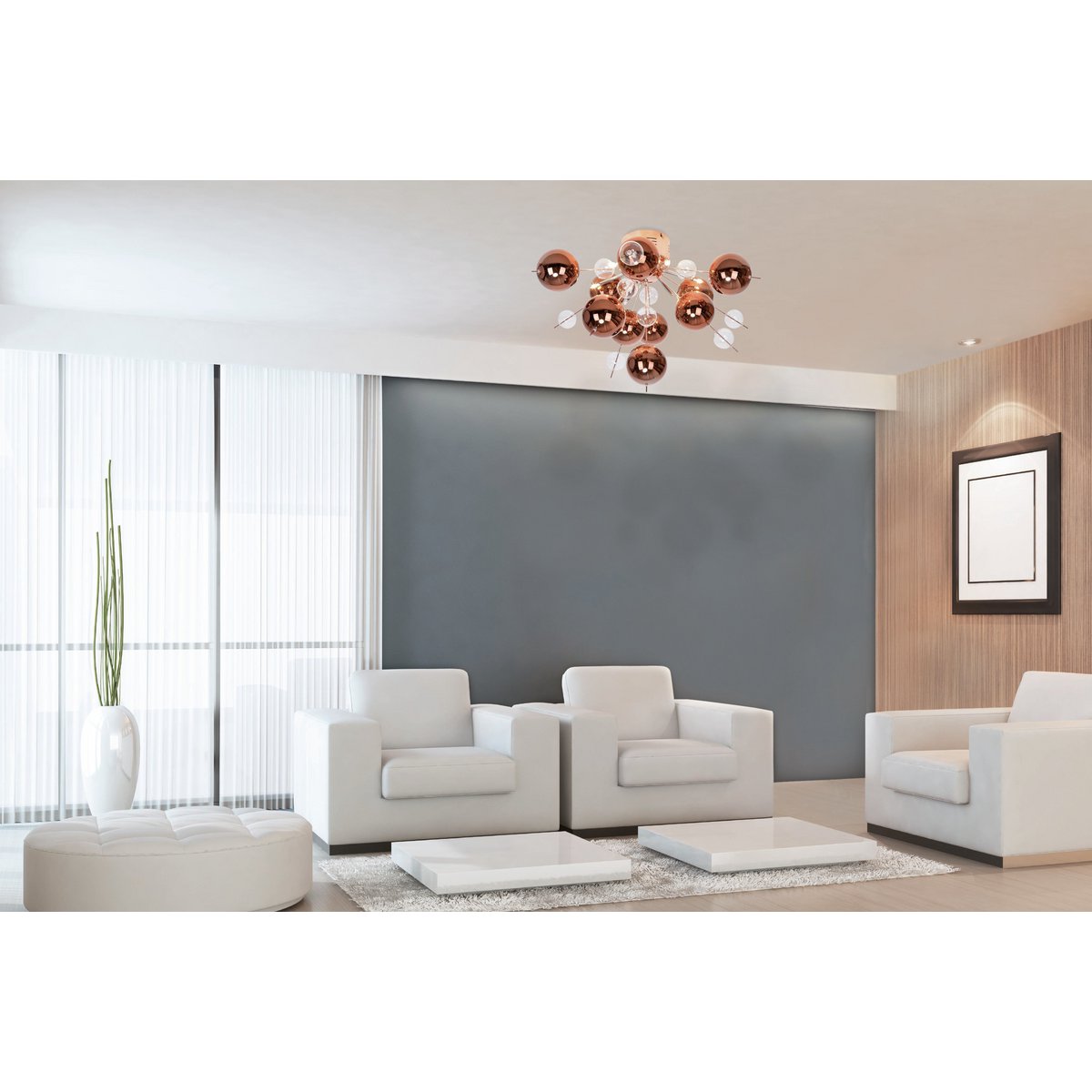 Liv · Houten plafondlamp