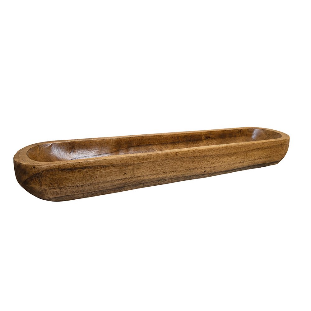 Houten decoratieve snit 81x17x10cm