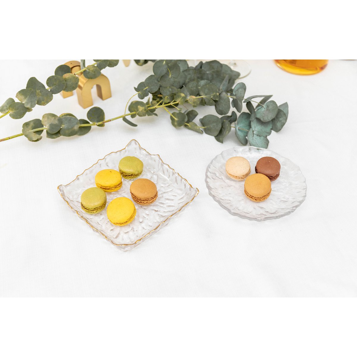 Ronde glazen beker 15,5x15.5x2.5 cm