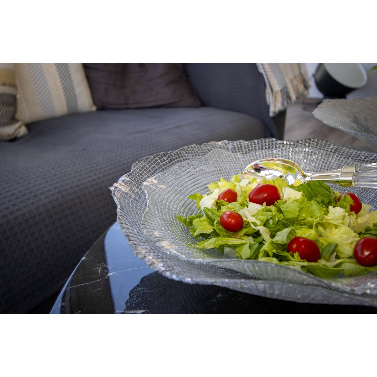 42 cm transparante golfsneden