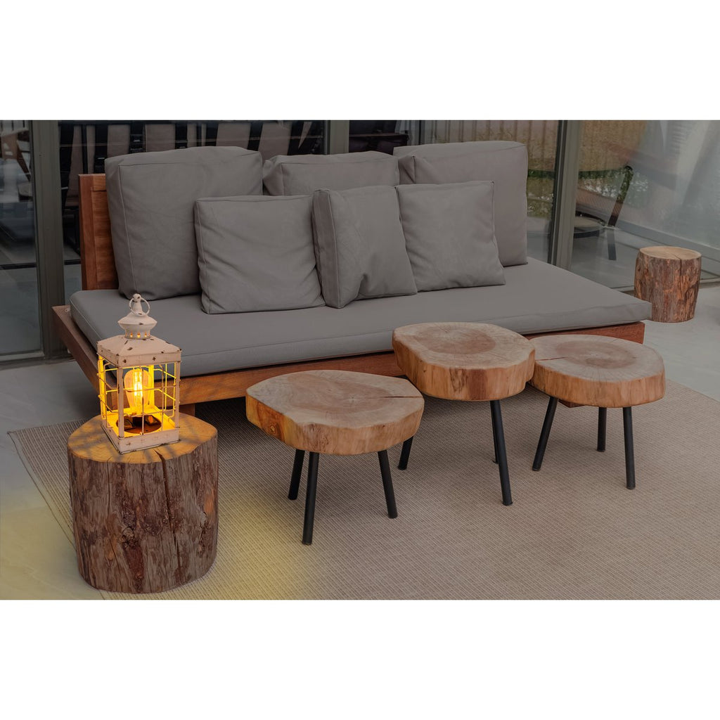 LED Decoratie Solar Light Lantern 31,5 cm hoog, antiek wit, gemaakt van metaal en plastic, LED geïntegreerd, voor buiten